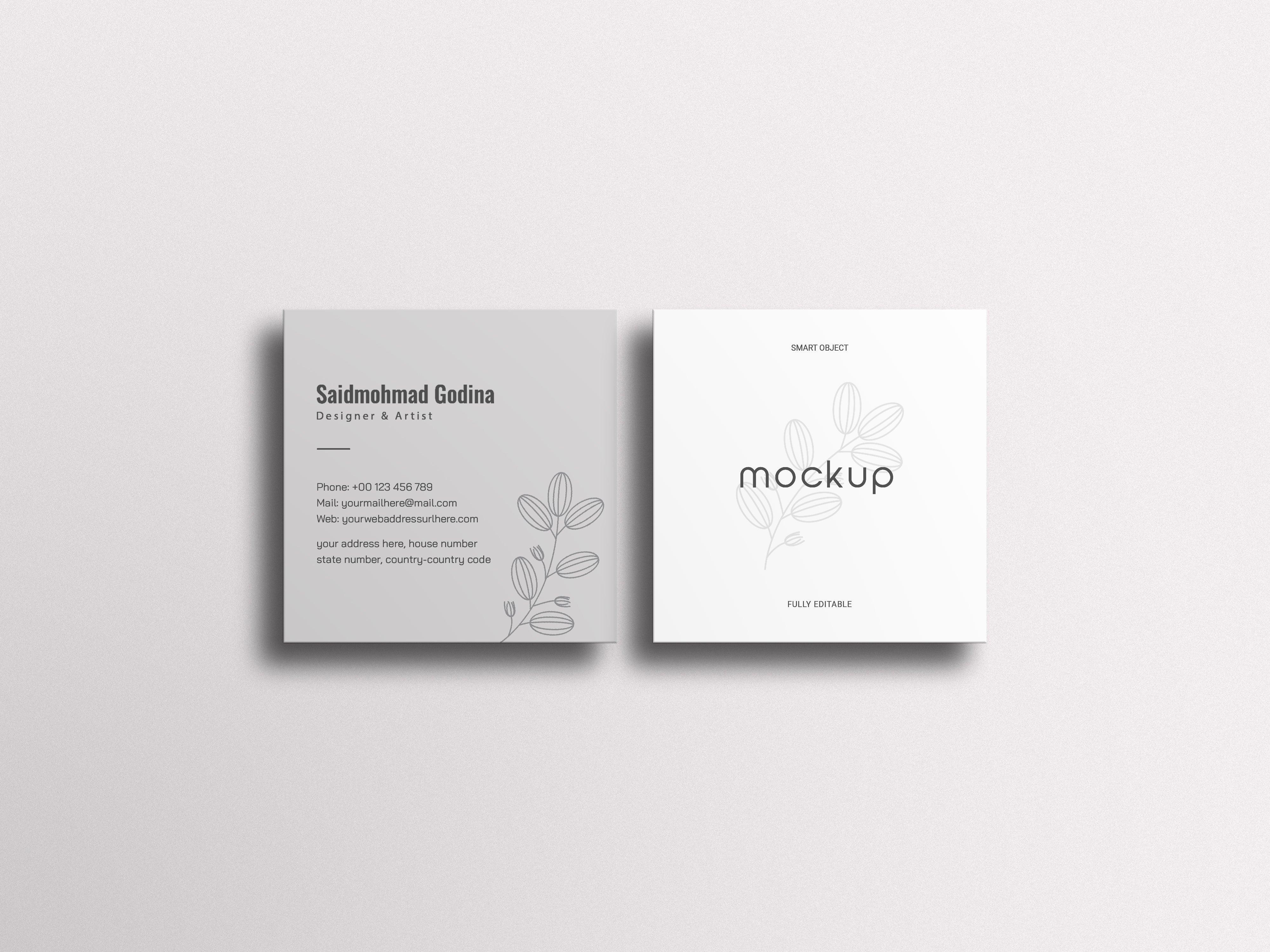 Square Business Cards