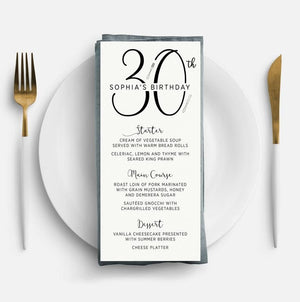 Table Cards